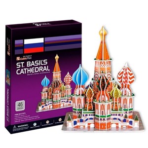 Cubic Fun (C707H) - "Russia, Moscow, St. Basil the Blessed Cathedral" - 47 pièces