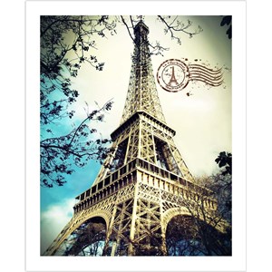 Pintoo (H1486) - "France, Paris, La Tour Eiffel" - 500 pièces