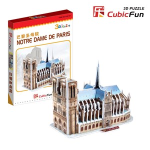 Cubic Fun (S3012H) - "France, Paris, Cathédrale Notre-Dame" - 39 pièces