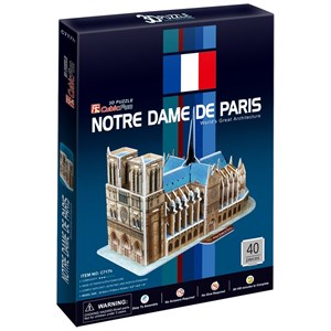 Cubic Fun (C717H) - "Notre-Dame de Paris" - 40 pièces