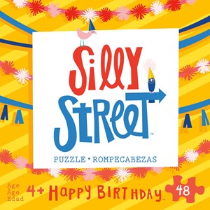 Buffalo Games (39605) - "Happy Birthday (Silly Street)" - 48 pièces