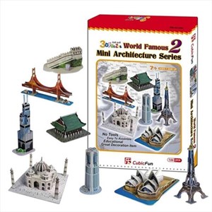 Cubic Fun (C058H) - "Monuments du monde" - 144 pièces