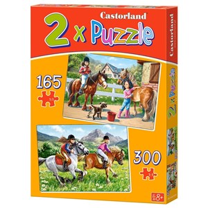 Castorland (B-021079) - "At horse" - 165 300 pièces