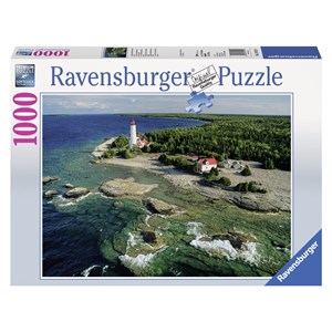 Ravensburger (19152) - "Canada, Lighthouse at the Bruce Peninsula" - 1000 pièces