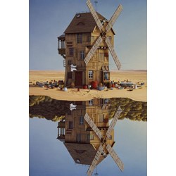 Schmidt Spiele (59510) - Jacek Yerka: "Reflection" - 500 pièces
