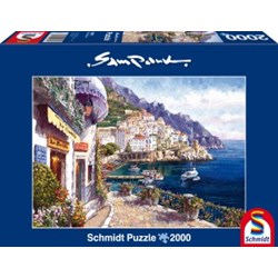 Schmidt Spiele (59271) - Sam Park: "Italie, Après-midi à Amalfi" - 2000 pièces