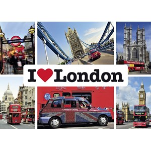 Schmidt Spiele (59283) - "I love London" - 1000 pièces