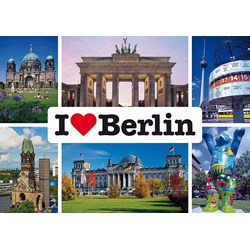 Schmidt Spiele (59281) - "I love Berlin" - 1000 pièces