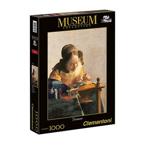 Clementoni (39265) - Johannes Vermeer: "The Lacemaker" - 1000 pièces