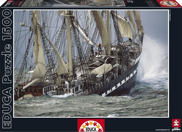 Educa (16003) - Philip Plisson: "Belem" - 1500 pièces