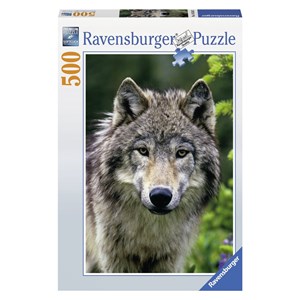 Ravensburger (14354) - "Wolf Portrait" - 500 pièces