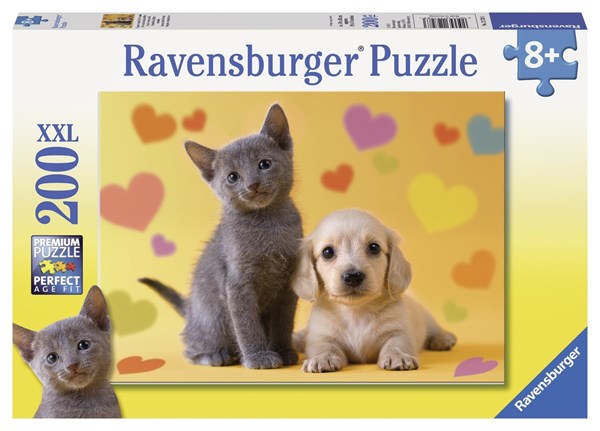 Ravensburger (12728) - "Inseparable friends" - 200 pièces