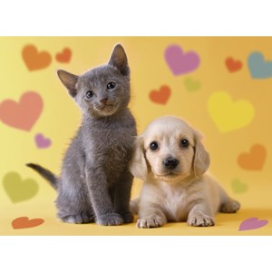 Ravensburger (12728) - "Inseparable friends" - 200 pièces