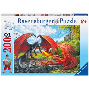 Ravensburger (12708) - "Duel of Dragons" - 200 pièces