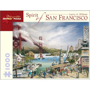 Pomegranate (AA677) - Larry A. Wilson: "Esprit de San Francisco" - 1000 pièces