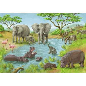 Ravensburger (08891) - "Savannah" - 24 pièces