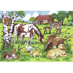Ravensburger (08858) - "Farm animals" - 24 pièces