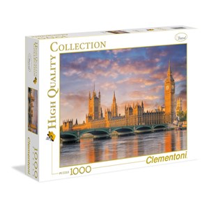 Clementoni (39269) - "Houses of Parliament, London" - 1000 pièces
