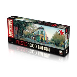 KS Games (11265) - "Calle Caminito, Argentina" - 1000 pièces