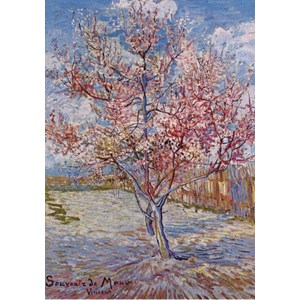 Grafika (00068) - Vincent van Gogh: "Pêcher en fleur, Souvenir de Mauve, 1888" - 1000 pièces