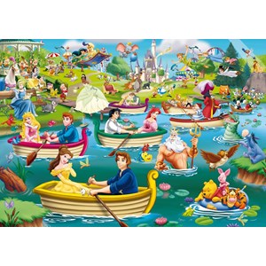 King International (05260) - "Disney, Fun on The Water" - 1000 pièces