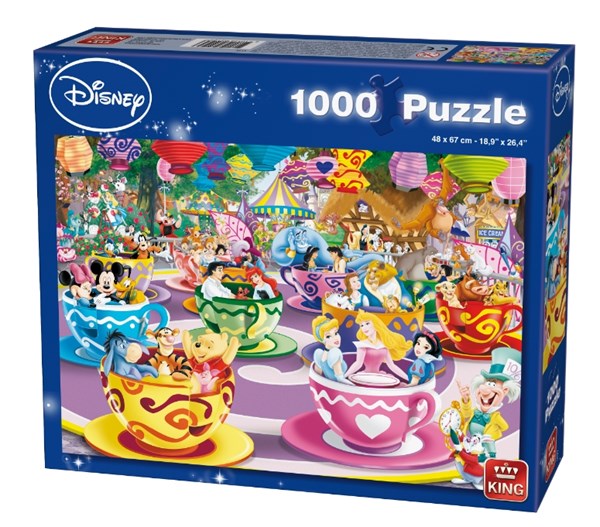 King International (05125) - "Disney Mad Tea Cup" - 1000 pièces
