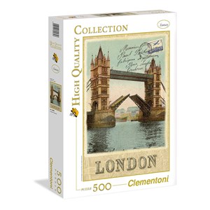 Clementoni (30585) - "London Postcard" - 500 pièces