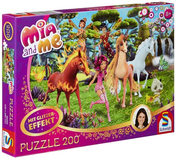 Schmidt Spiele (56069) - "Mia and Me" - 200 pièces