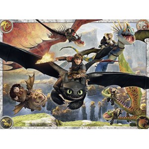 Ravensburger (10015) - "How To Train Your Dragon" - 150 pièces