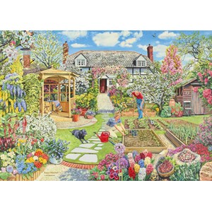 Ravensburger (19108) - "Gardening World, Spring" - 1000 pièces