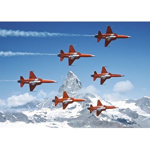 Ravensburger (19289) - "Patrouille Suisse" - 1000 pièces