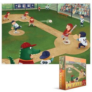 Eurographics (6060-0484) - "Base-ball de Ligue Junior" - 60 pièces
