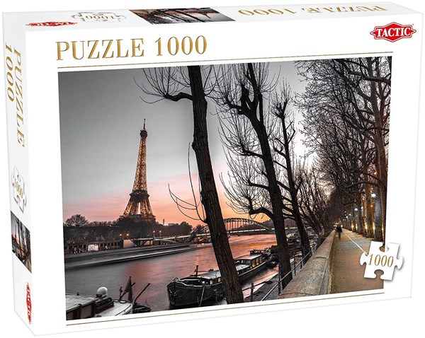 Tactic (52840) - "Paris and the Eiffel Tower" - 1000 pièces
