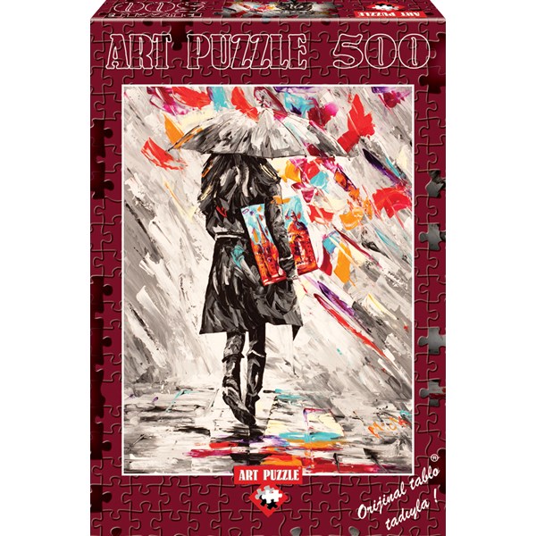 Art Puzzle (4165) - "Critique d'Art" - 500 pièces
