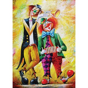 Art Puzzle (4182) - "Drôles de Clowns" - 500 pièces