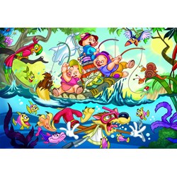 Eurographics (6035-0423) - "Les trois petits cochons" - 35 pièces