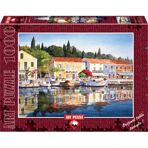 Art Puzzle (4412) - "Fiscardo, Grèce" - 1000 pièces
