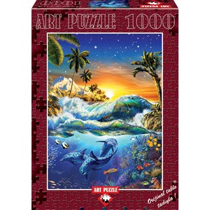 Art Puzzle (4428) - "Hawaiian Dawn" - 1000 pièces