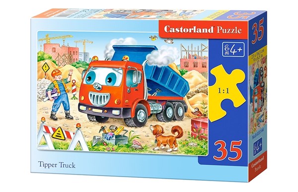 Castorland (B-035144) - "Tipper Truck" - 35 pièces