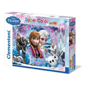 Clementoni (23662) - "Queen of Ice and Snow" - 104 pièces