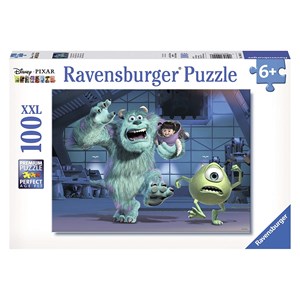 Ravensburger - Puzzles enfants - Puzzle 100 pièces XXL - Monstres
