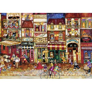Ravensburger (19408) - "Rue de France" - 1000 pièces