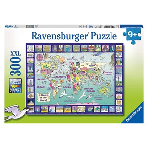 Ravensburger (13190) - "Looking at the World" - 300 pièces