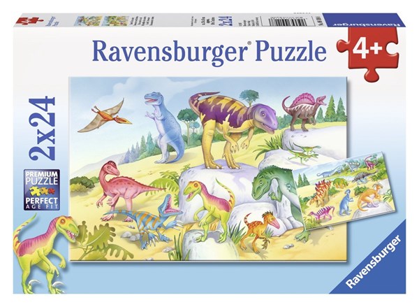 Ravensburger (09118) - "Dinos" - 24 pièces