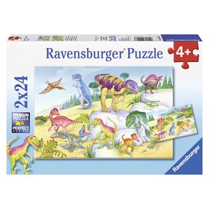 Ravensburger (09118) - "Dinos" - 24 pièces