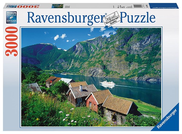 Ravensburger (17063) - "Sognefjord Norvège" - 3000 pièces