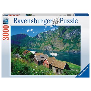 Ravensburger (17063) - "Sognefjord Norvège" - 3000 pièces