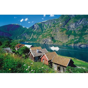 Ravensburger (17063) - "Sognefjord Norvège" - 3000 pièces