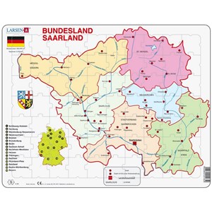 Larsen (K35) - "Bundesland, Saarland" - 70 pièces