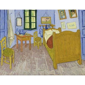 Piatnik (5338) - Vincent van Gogh: "Bedroom in Arles" - 1000 pièces